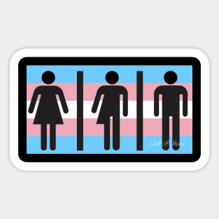 Transgender Colors Sticker